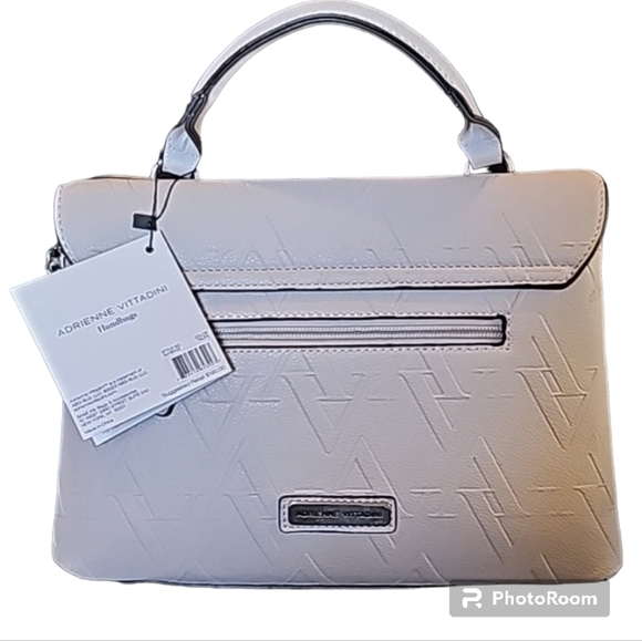 Adrienne Vittadini the AV BORSETTA COLLECTION EMBOSSED TOP HANDLE HANDBAG - Picture 2 of 10